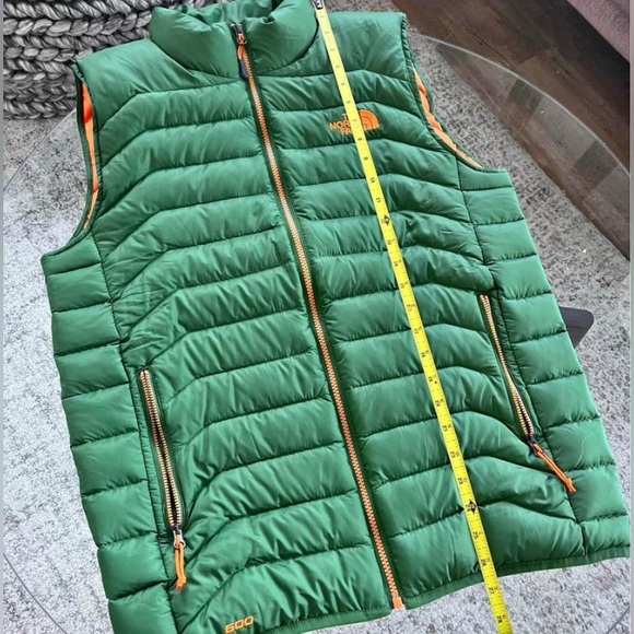 The North Face TNF Ultralight 600 Goose Down Puffer Vest Forest Green Men - Picture 3 of 5
